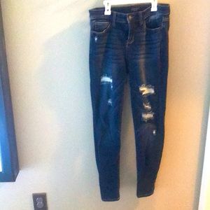 Judy Blue Skinny Fit Distressed Jeans